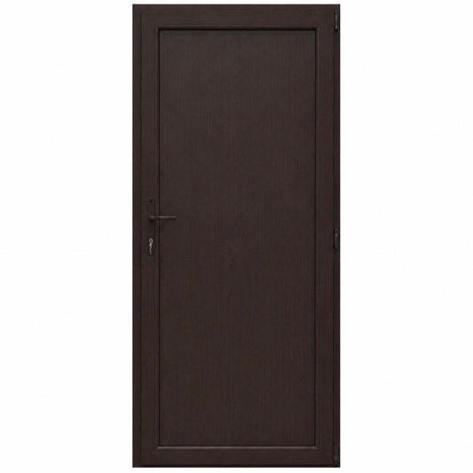 Ușă PVC cu panel integral, culoare wenge